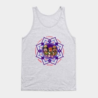 Hare Krsna, Jai Sri Radha, Jai Jagannath, Jai Baladeva, Jai Subhadra, Jai Prabhupada, Jai Vaishnavas, Haribol! Tank Top